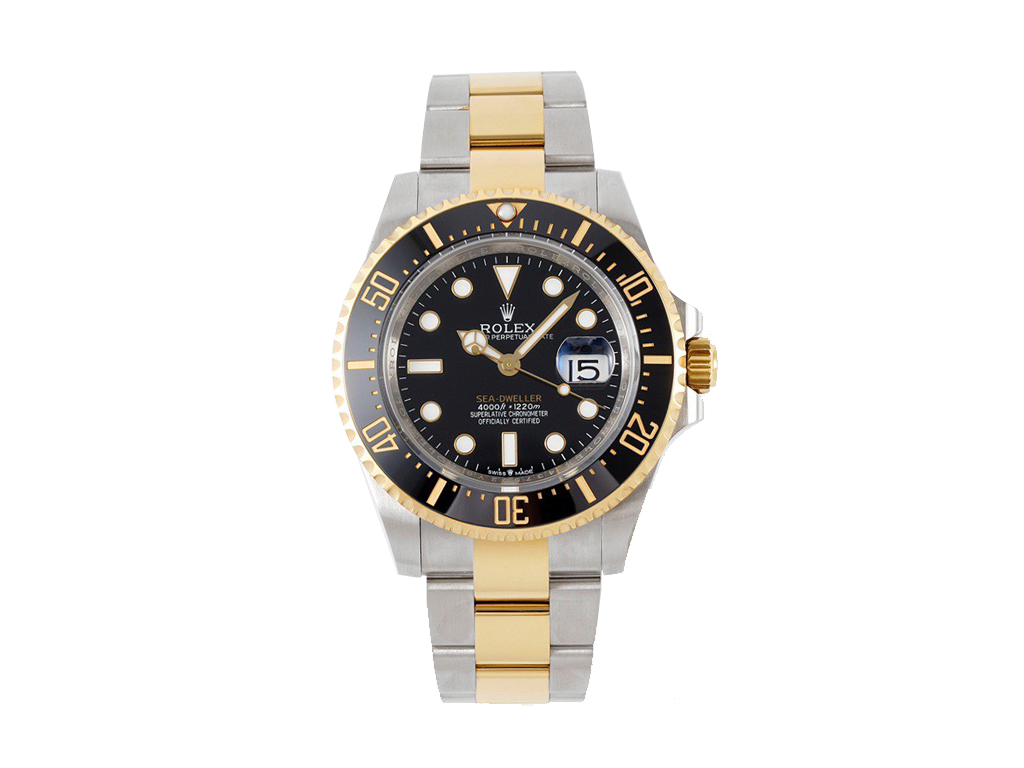 Sea-Dweller 126600 Yellow Gold and Stainless Steel with Black Dial （43mm）