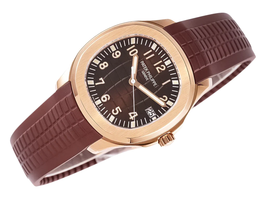 Aquanaut Rose Gold with Chocolate Dial (40mm)