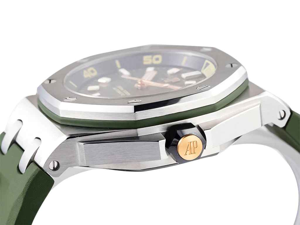Royal Oak 'Offshore Diver' Stainless Steel with Green Dial (42mm)