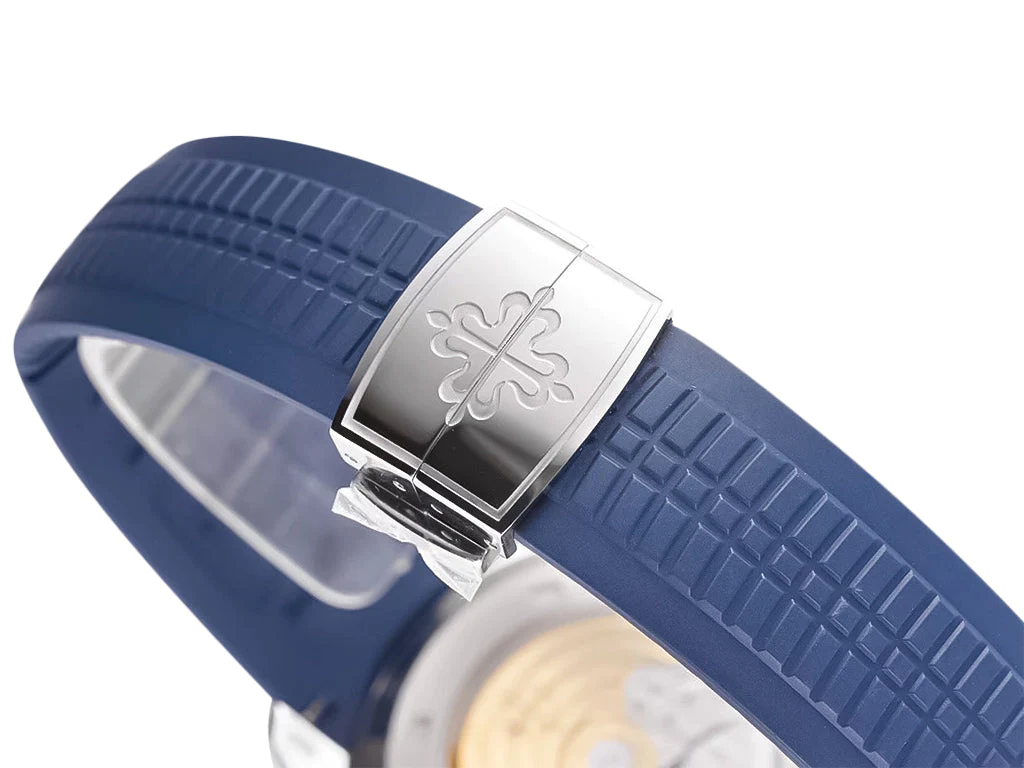 Aquanaut Stainless Steel 'Jumbo' with Blue Dial (42mm)