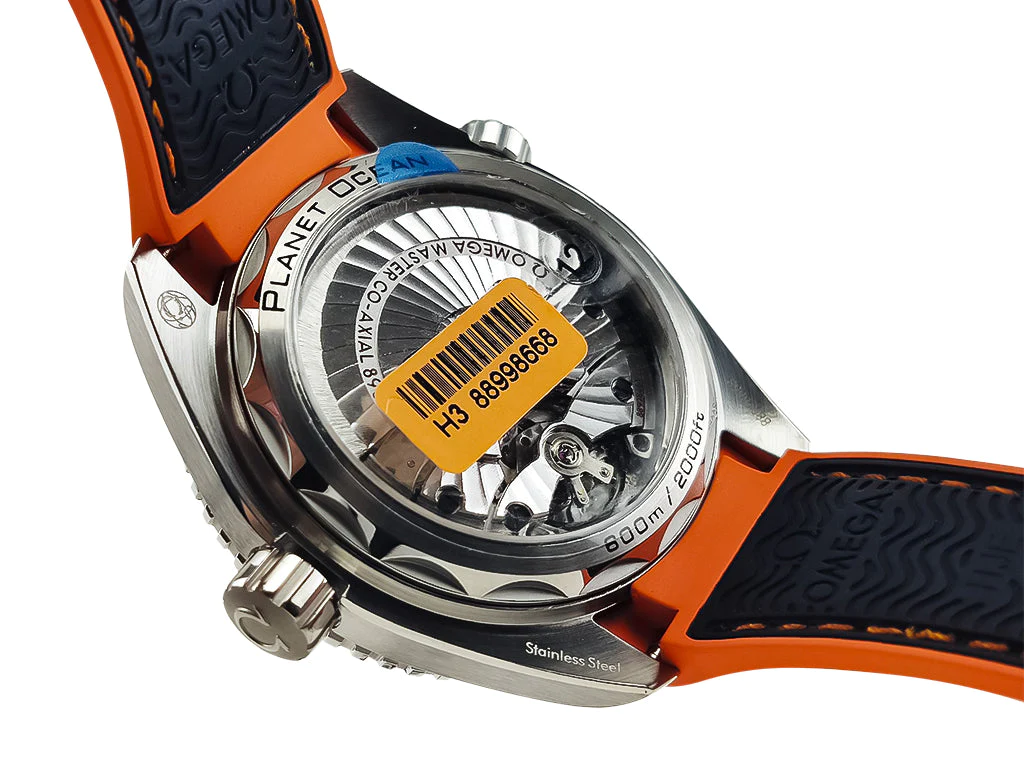 Seamaster Planet Ocean 600 with Blue Dial on Rubber Strap (43.5mm)