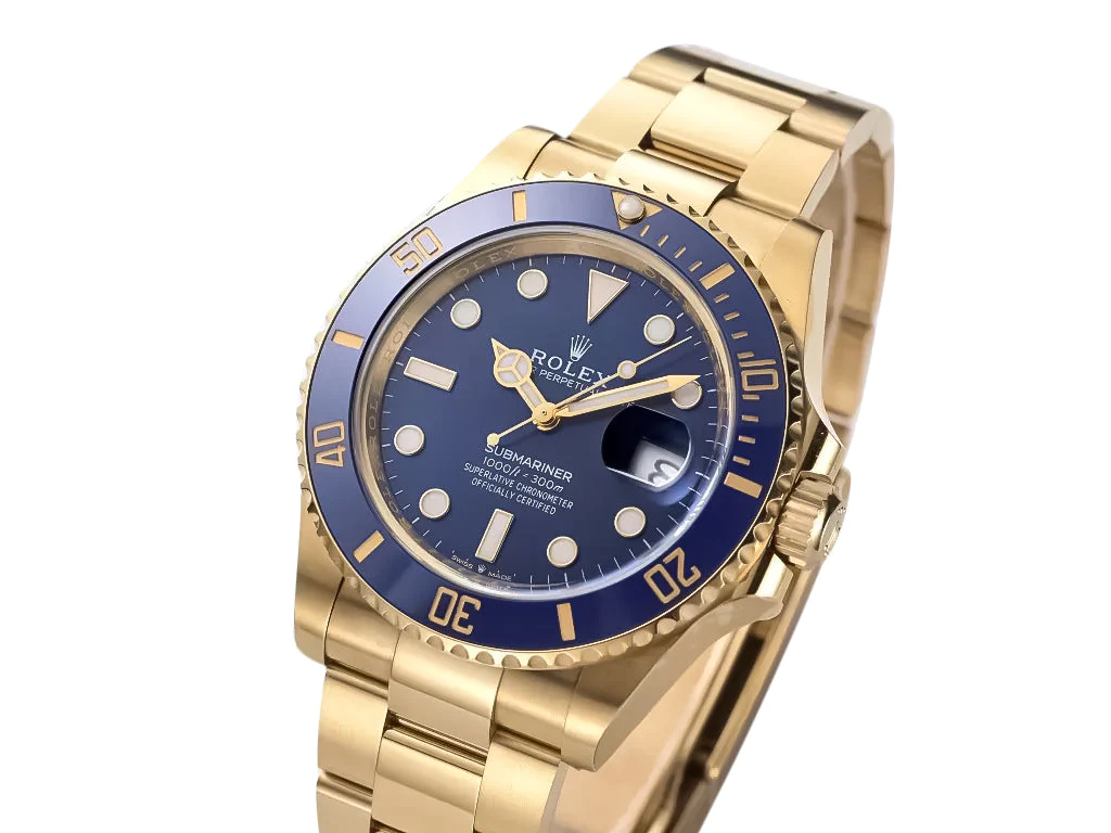 Submariner Date Yellow Gold with Blue Dial (40mm)