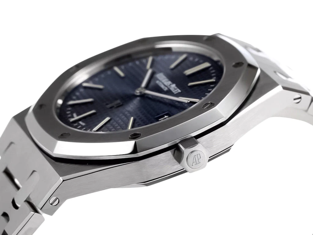 Royal Oak 'Jumbo Extra-Thin' Stainless Steel with Blue Dial (39mm)