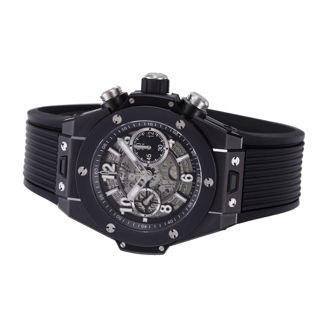 BIG BANG Unico Black Ceramic Case with Grey Dial (45MM)
