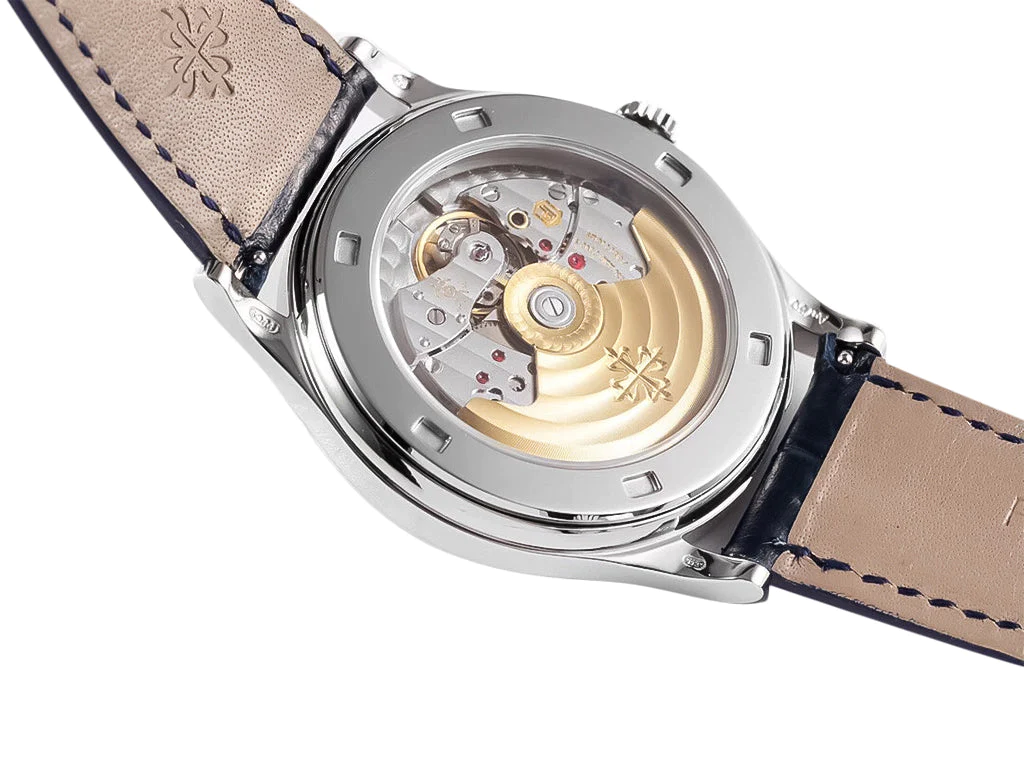 Calatrava Stainless Steel with Ivory Dial (38mm)