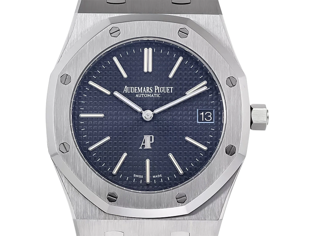 Royal Oak 'Jumbo Extra-Thin' Stainless Steel with Blue Dial (39mm)
