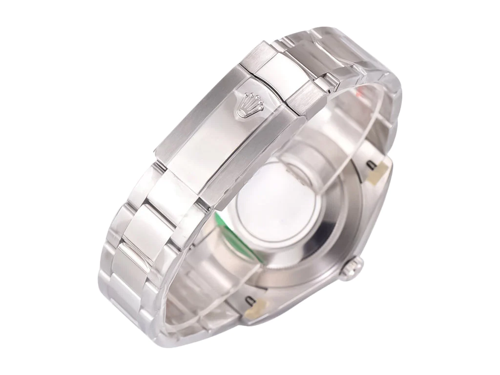 Datejust 41 Stainless Steel on Oyster with Black Dial and Fluted Bezel