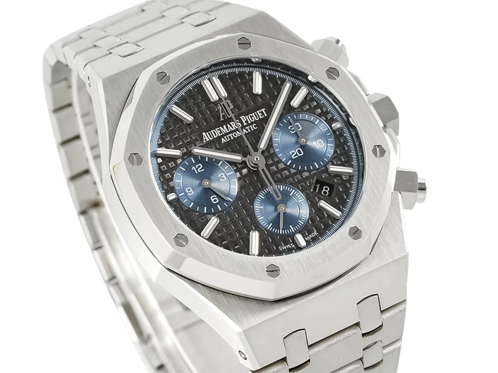 Royal Oak Chronograph Stainless Steel with Titanium Dial (41mm)