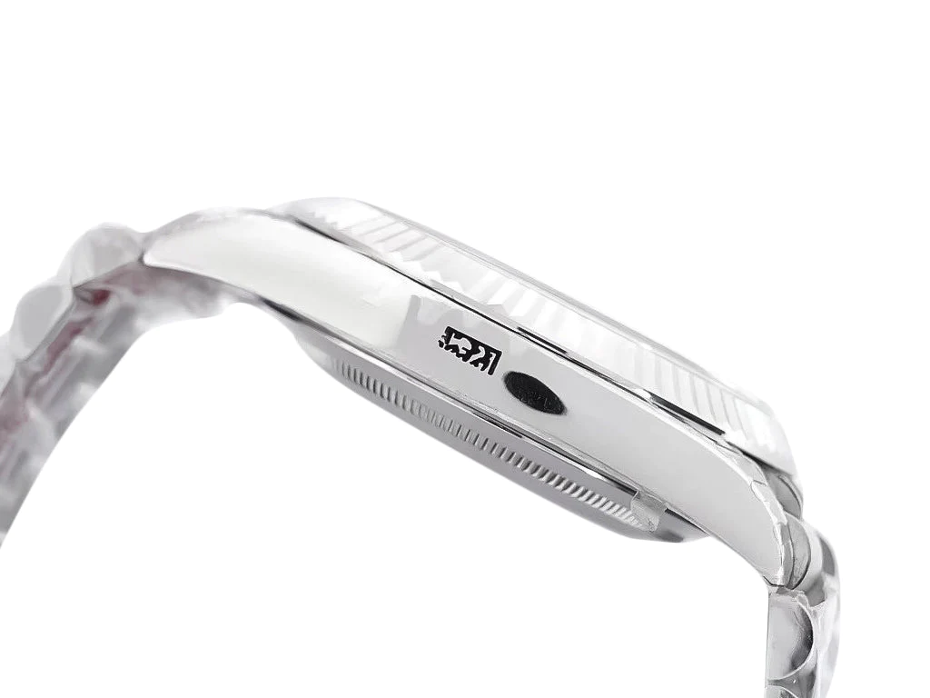 Day-Date 40 Platinum 'President' with Ice Blue Dial (Roman Numerals) and Smooth Bezel