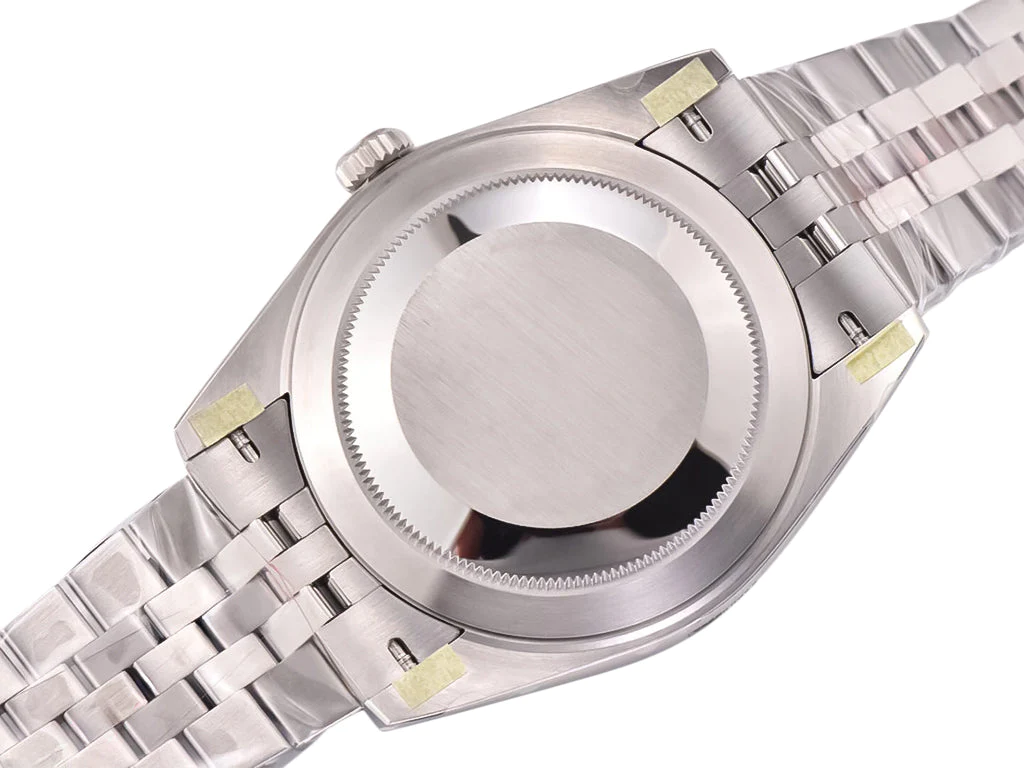 Datejust 41 Stainless Steel 'Wimbledon' on Jubilee with Fluted Bezel