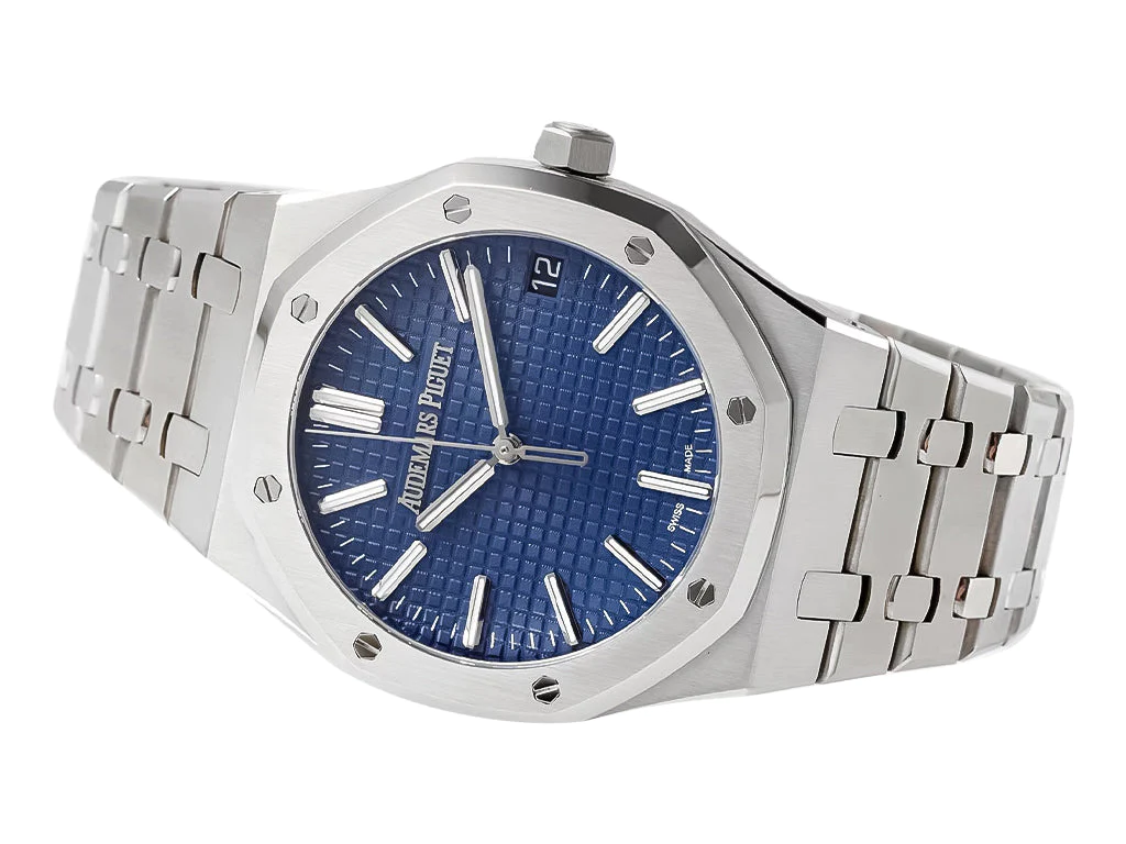 Royal Oak Stainless Steel '50th Anniversary' with Blue Dial (41mm)
