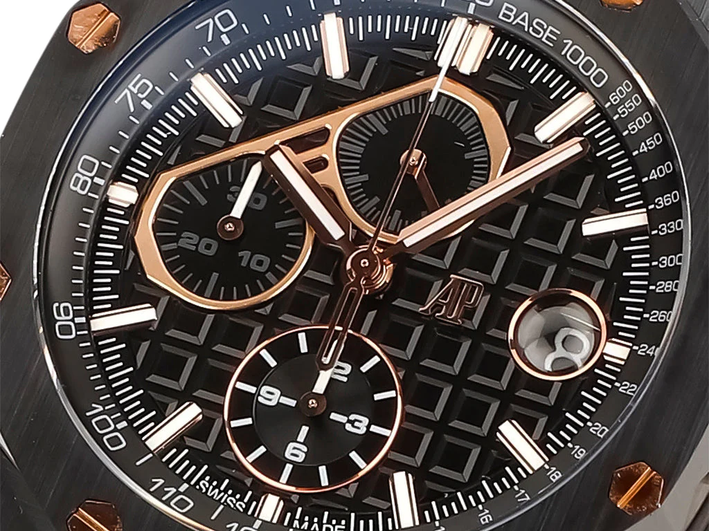 Royal Oak 'Offshore Chronograph Gims' Ceramic with Black Dial (44mm)