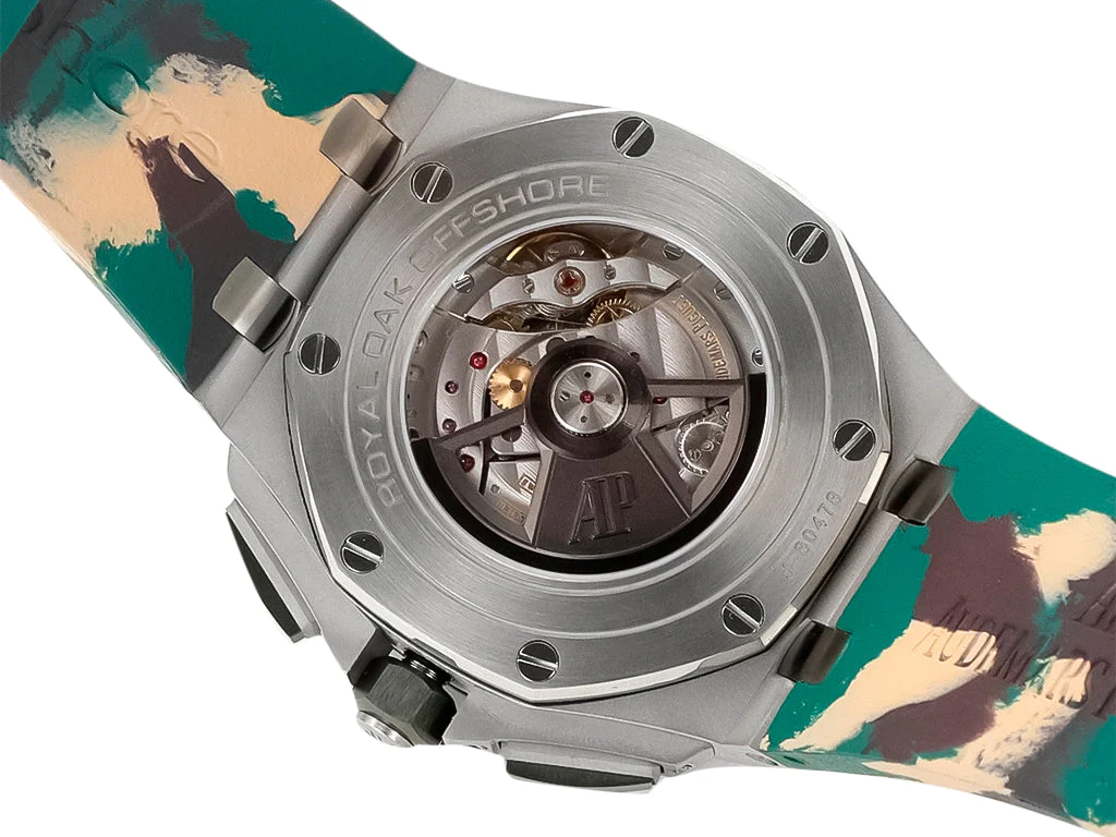 Royal Oak 'Offshore Chronograph' Stainless Steel with Beige Dial (44mm)