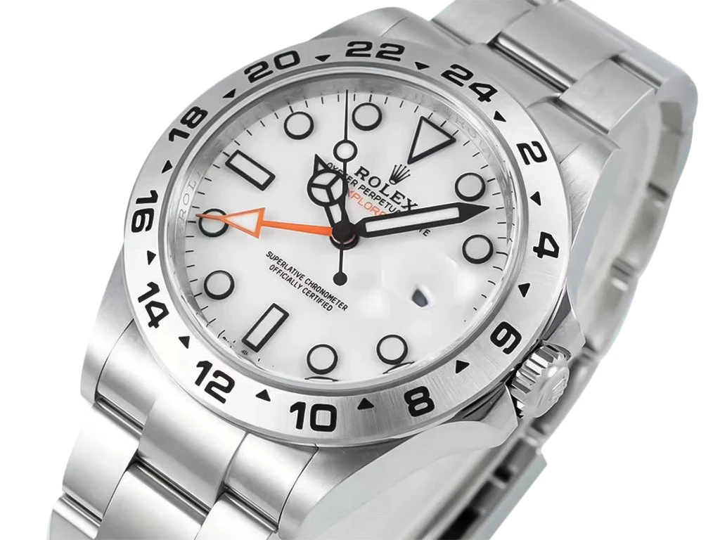 Explorer II Stainless Steel 'Polar' with White Dial (42mm)