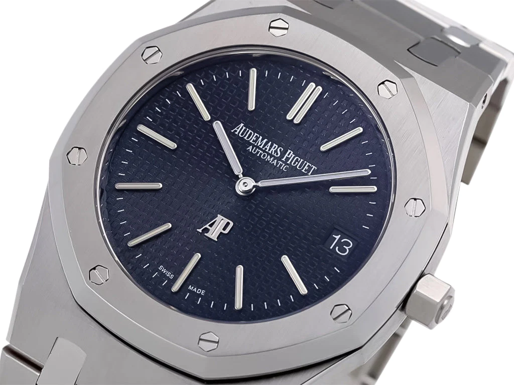 Royal Oak 'Jumbo Extra-Thin' Stainless Steel with Blue Dial (39mm)