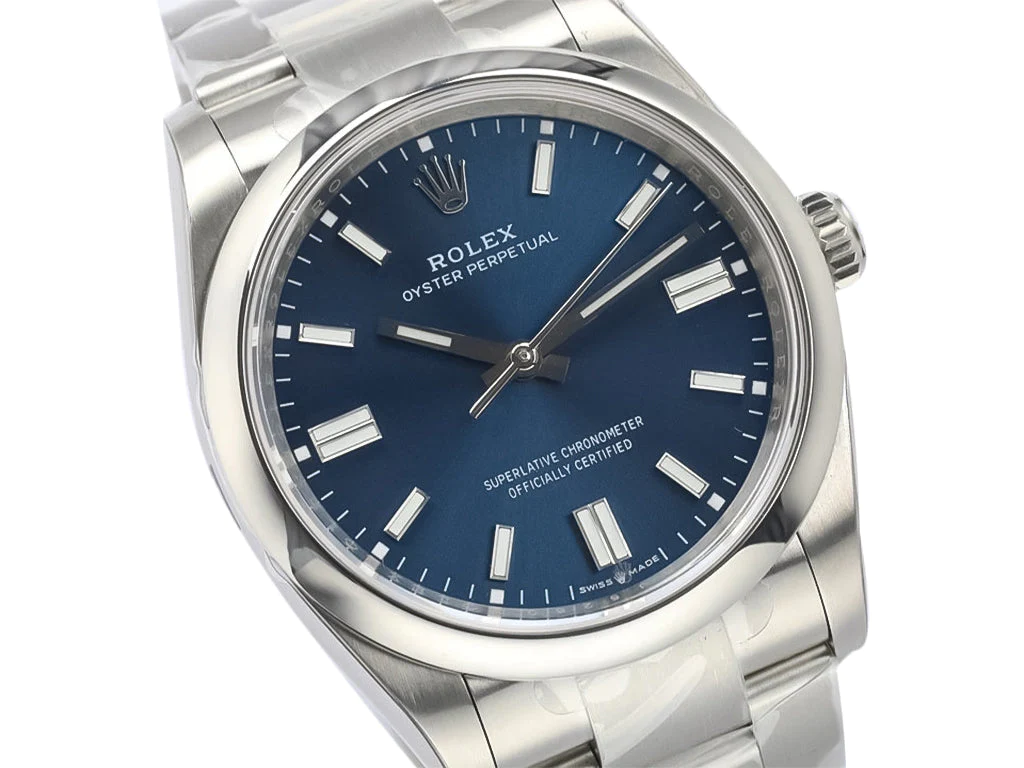 Oyster Perpetual 36 Stainless Steel with Blue Dial