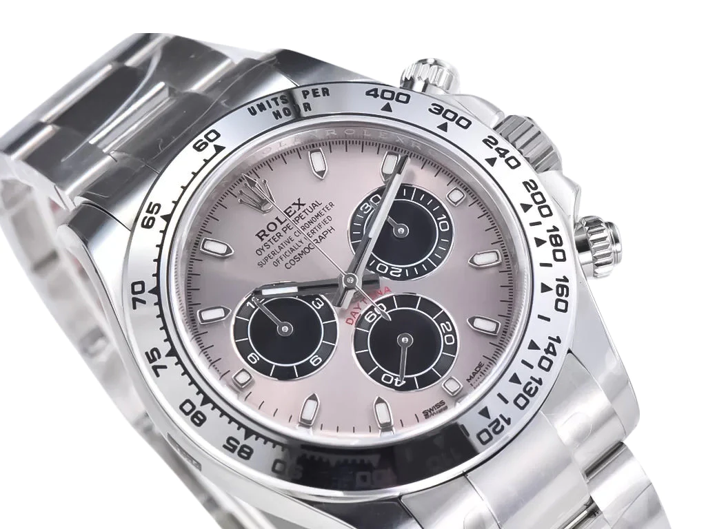 Cosmograph Daytona Stainless Steel with Grey Sunburst Dial