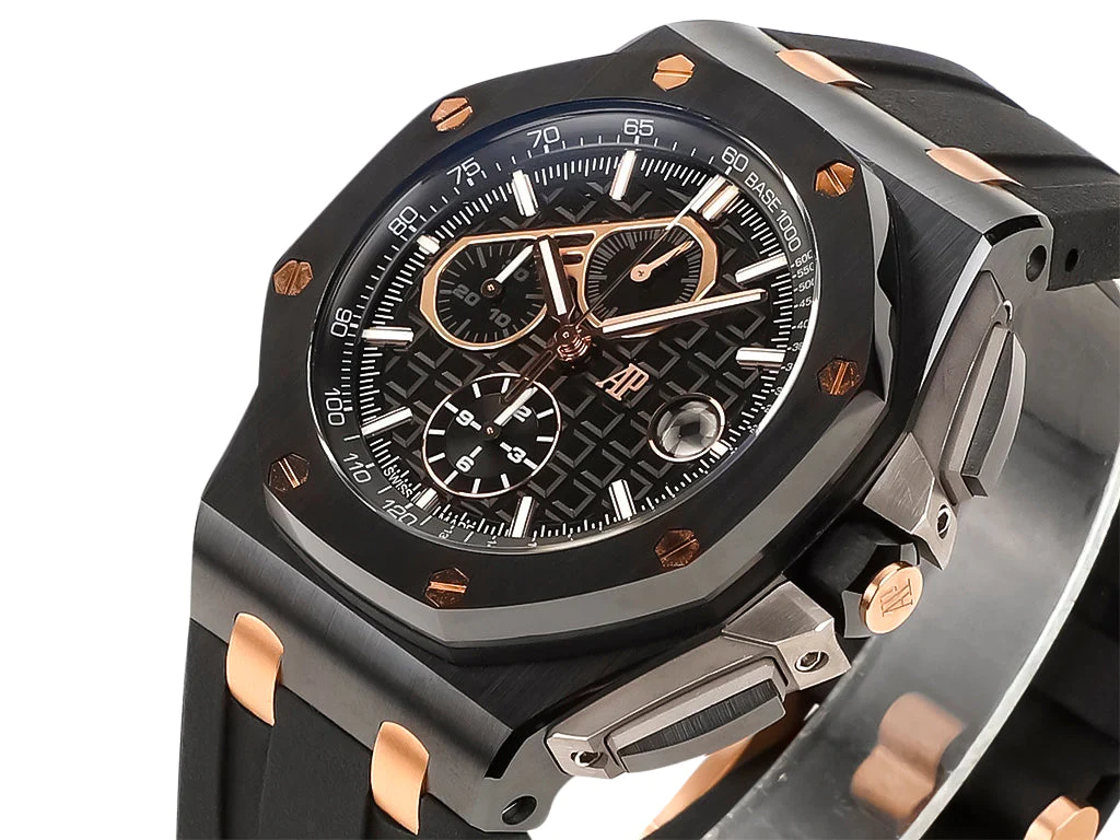 Royal Oak 'Offshore Chronograph Gims' Ceramic with Black Dial (44mm)