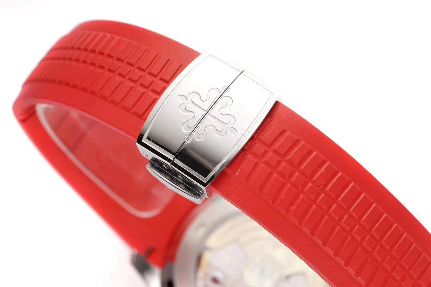 Aquanaut Stainless Steel 'Singapore' with Black Dial (40mm)