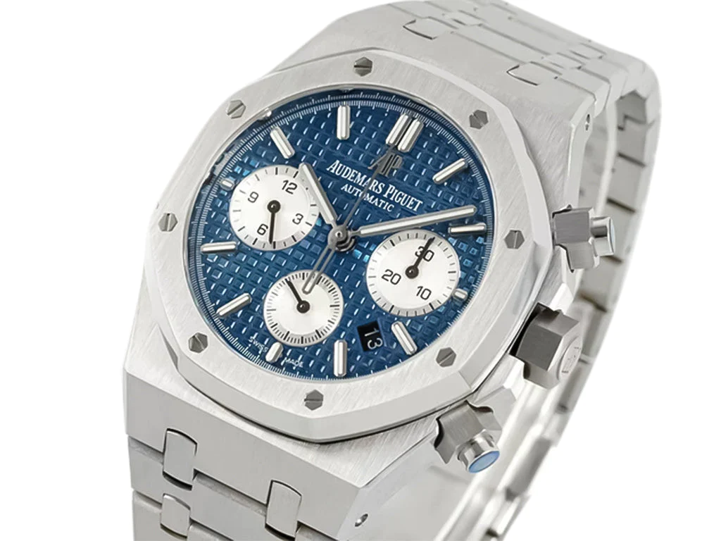 Royal Oak Chronograph Stainless Steel with Blue Dial (41mm)