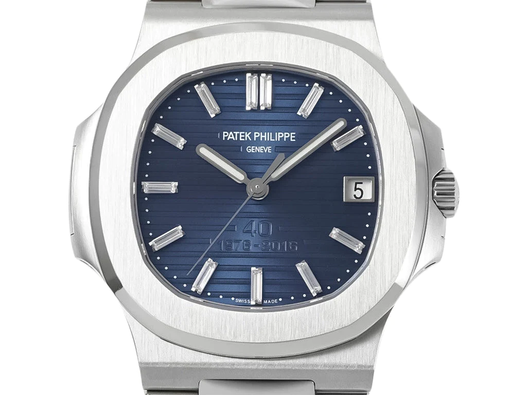 Nautilus Stainless Steel '40th Anniversary' with Blue Dial (40mm)