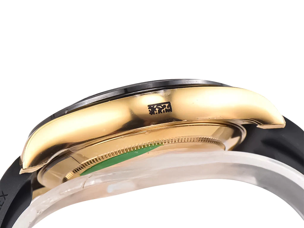 Cosmograph Daytona Yellow Gold Oysterflex with Black and Champagne Dial