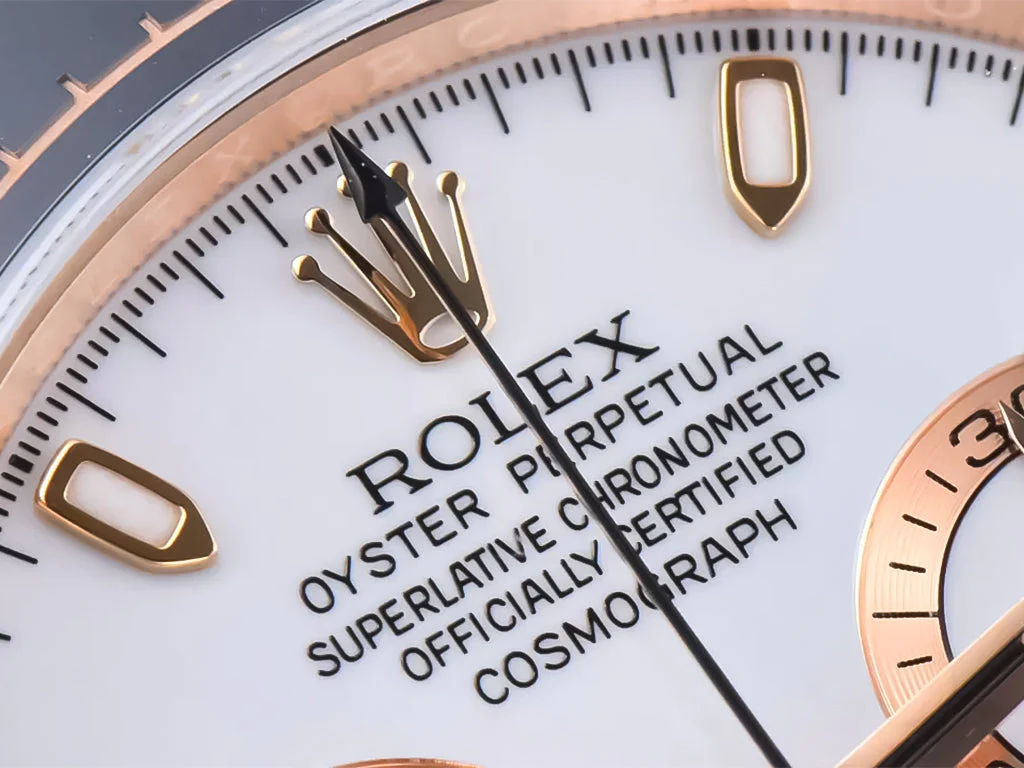 Cosmograph Daytona Rose Gold Oysterflex with Ivory Dial