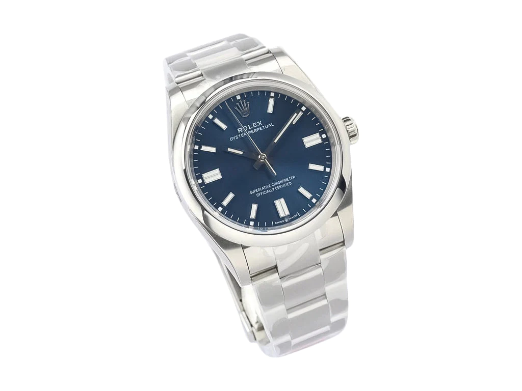 Oyster Perpetual 36 Stainless Steel with Blue Dial