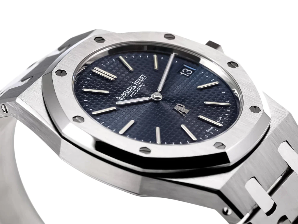 Royal Oak 'Jumbo Extra-Thin' Stainless Steel with Blue Dial (39mm)