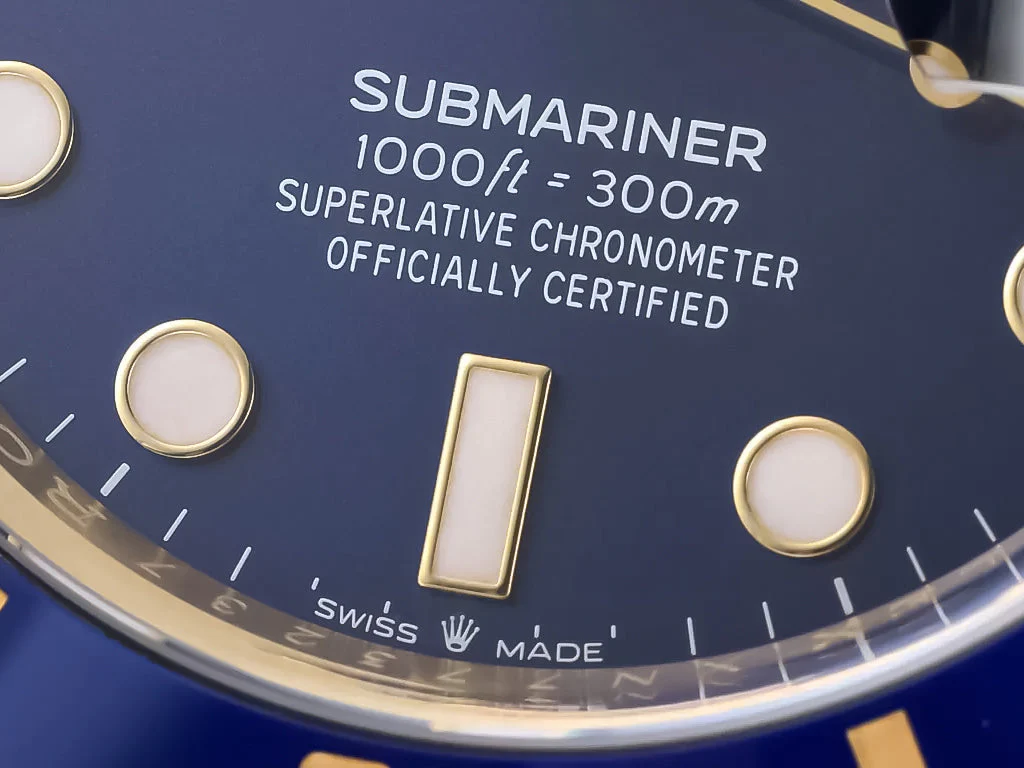 Submariner Date Yellow Gold with Blue Dial (40mm)