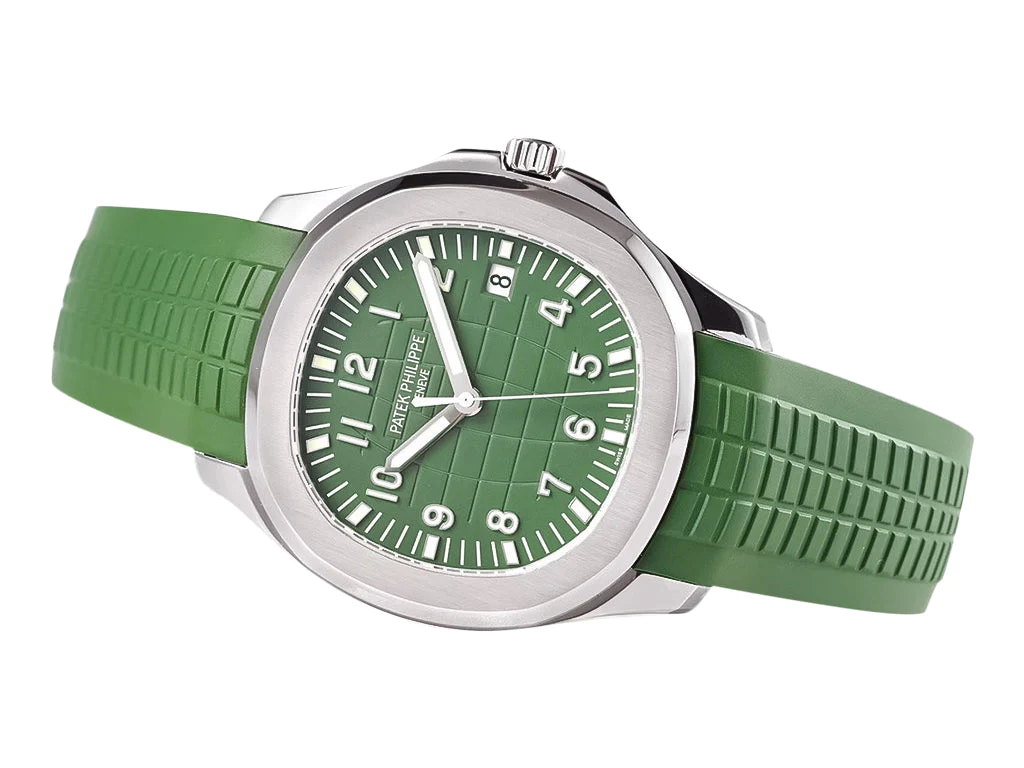 Aquanaut Stainless Steel 'Jumbo' with Green Dial (42mm)
