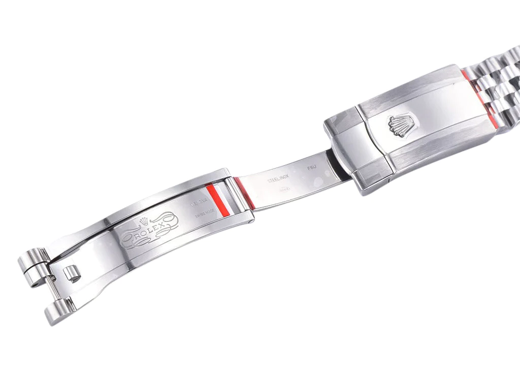 Datejust 36 Stainless Steel on Jubilee with White Dial (Roman Numerals) and Fluted Bezel