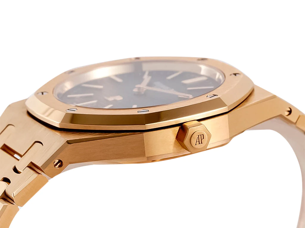 Royal Oak 'Jumbo Extra-Thin' Pink Gold '50th Anniversary' with Grey Dial (39mm)