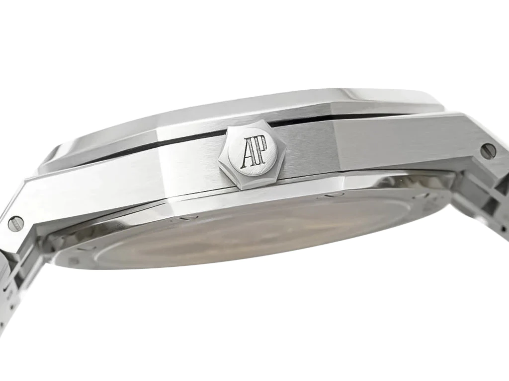 Royal Oak Stainless Steel with Black Dial (41mm) - 15500