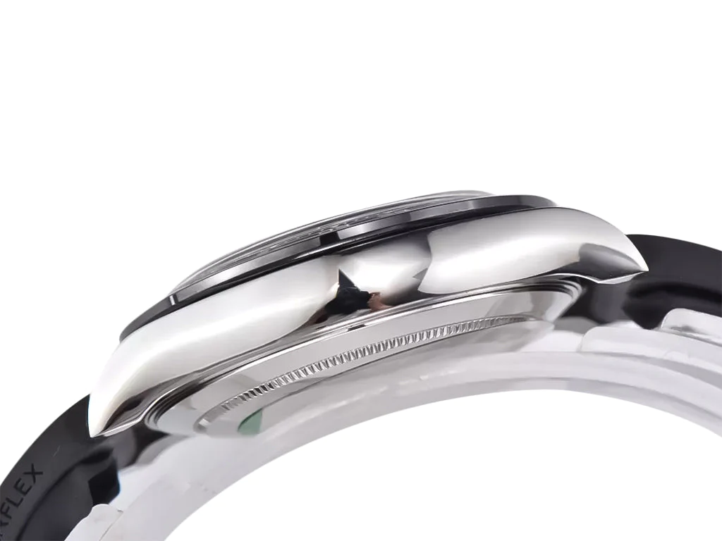 Cosmograph Daytona Stainless Steel Oysterflex with Grey Sunburst Dial