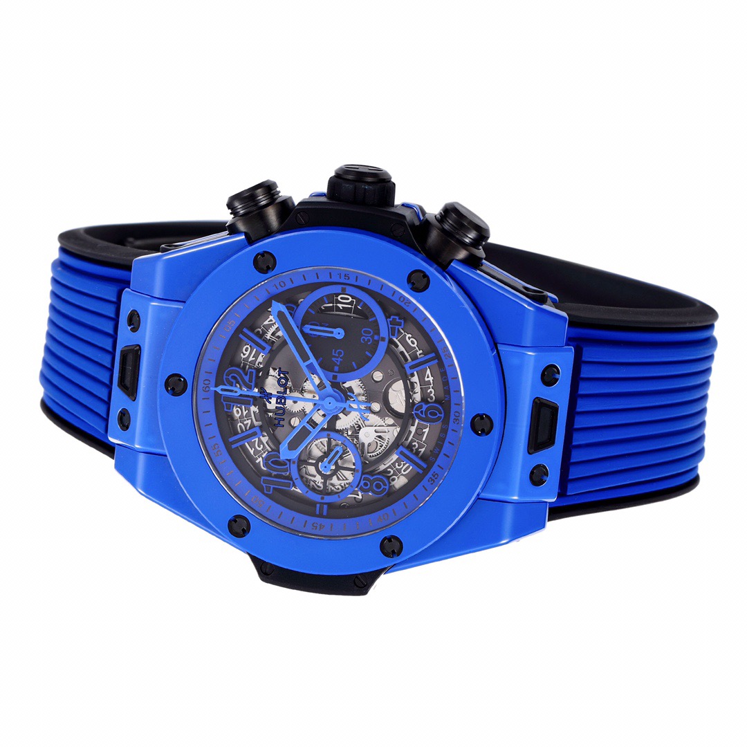BIG BANG Unico Blue Ceramic Case with Black Dial (45MM)