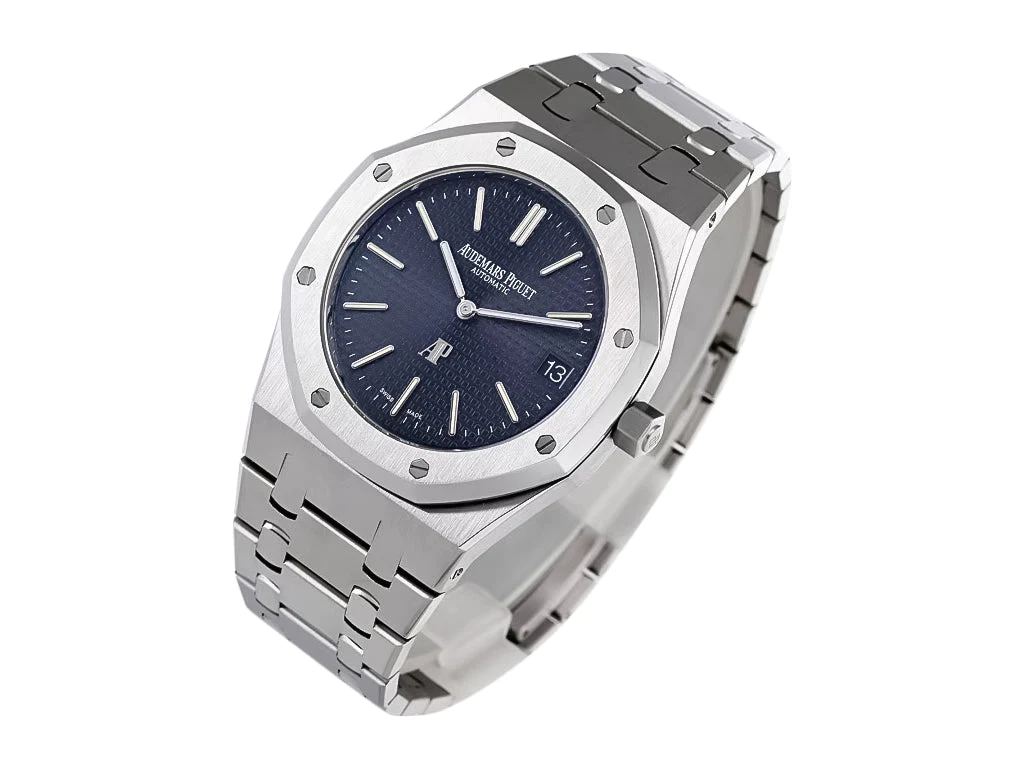 Royal Oak 'Jumbo Extra-Thin' Stainless Steel with Blue Dial (39mm)