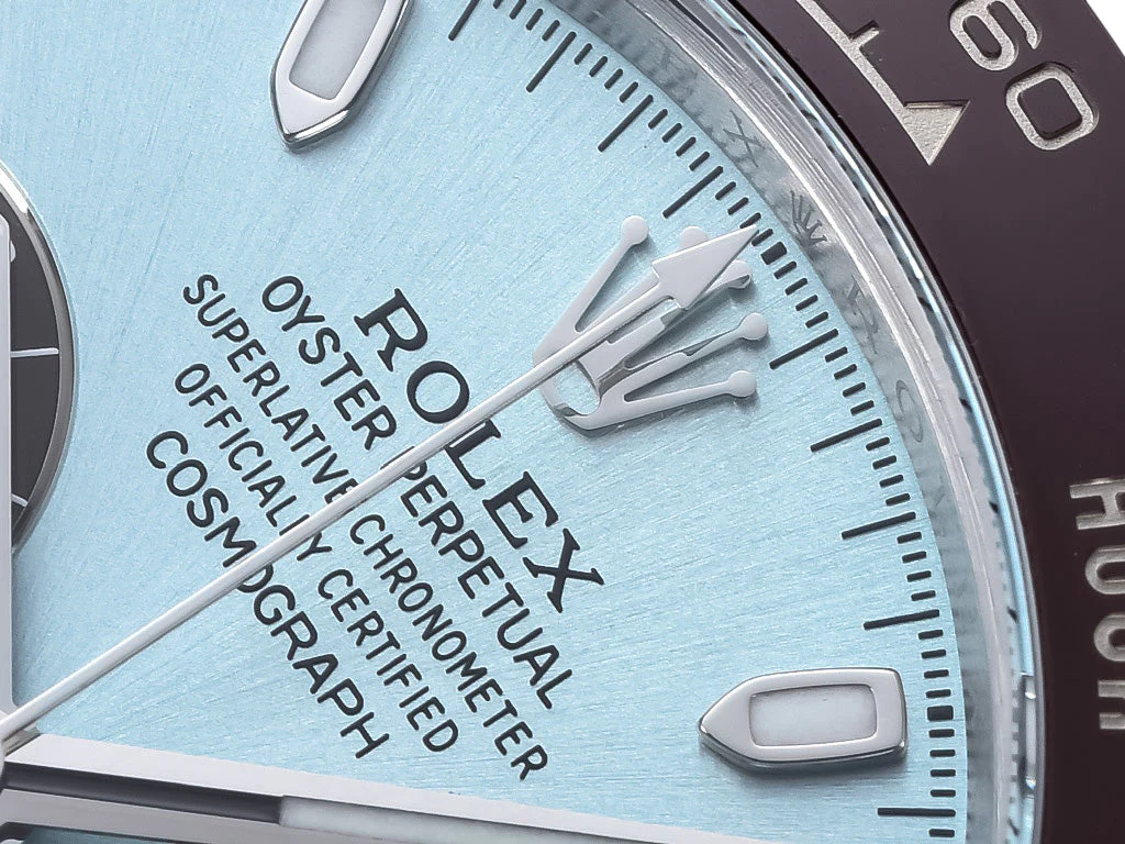 Cosmograph Daytona Platinum with Ice Blue Dial