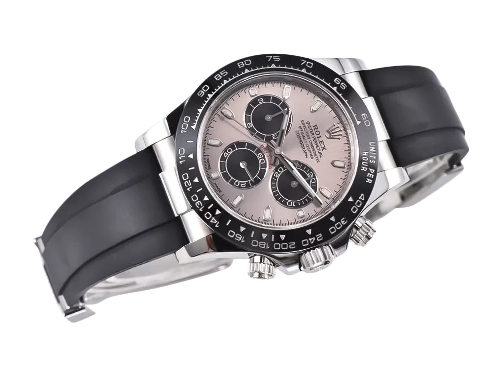Cosmograph Daytona Stainless Steel Oysterflex with Grey Sunburst Dial