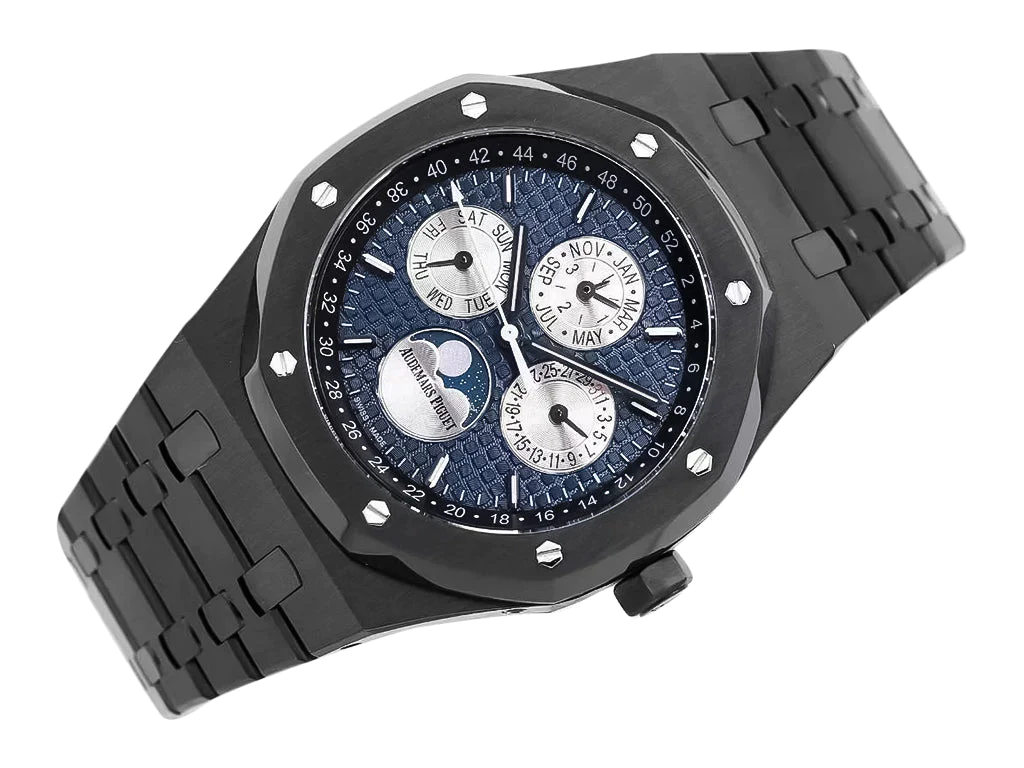 Royal Oak 'Perpetual Calendar' Ceramic with Blue Dial (41mm)