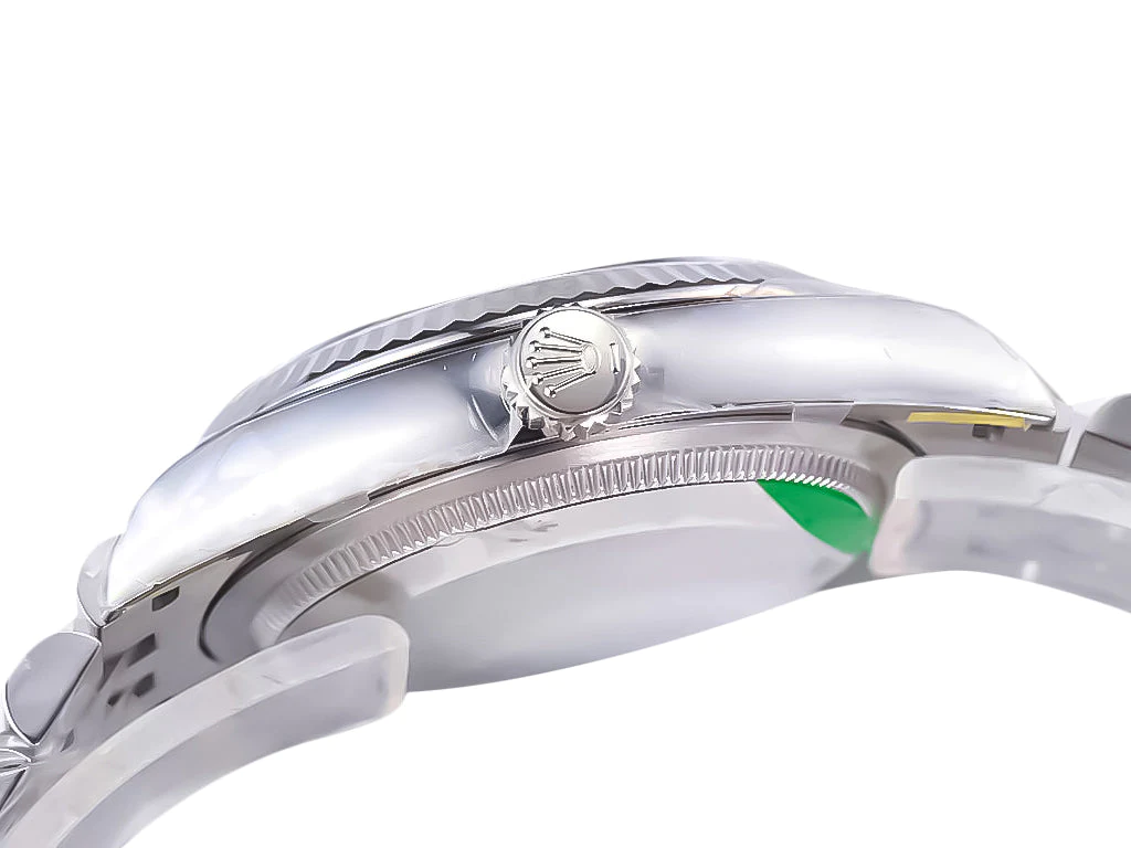 Datejust 36 Stainless Steel on Jubilee with Mint Green Dial and Fluted Bezel