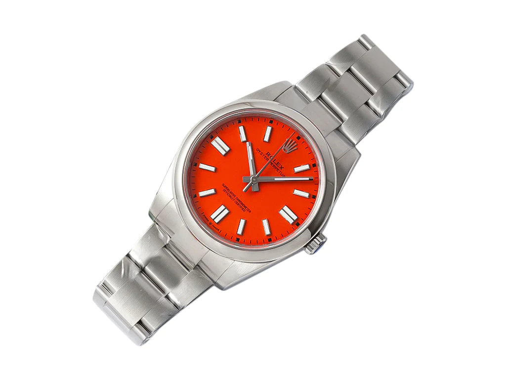 Oyster Perpetual 41 Stainless Steel with Red Dial