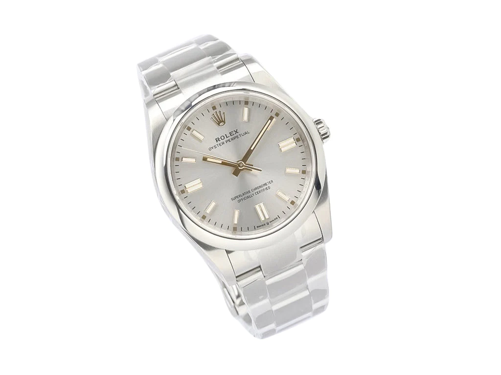 Oyster Perpetual 36 Stainless Steel with Silver Dial