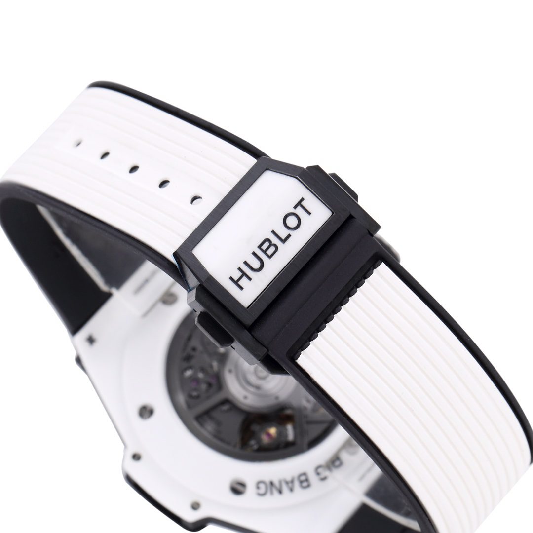 BIG BANG Unico White Ceramic Case with Black Dial (45MM)