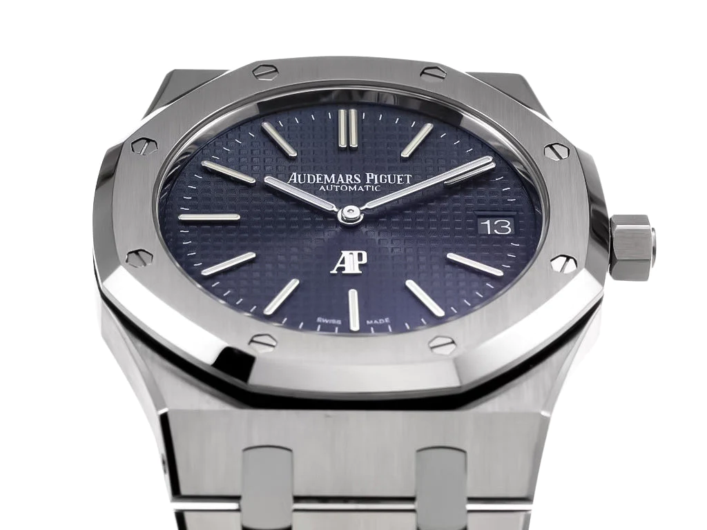 Royal Oak 'Jumbo Extra-Thin' Stainless Steel with Blue Dial (39mm)