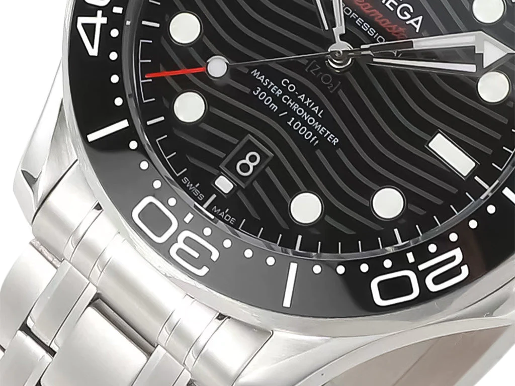 Seamaster Diver 300 Stainless Steel with Black Dial (42mm)