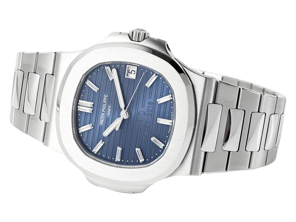 Nautilus Stainless Steel '40th Anniversary' with Blue Dial (40mm)