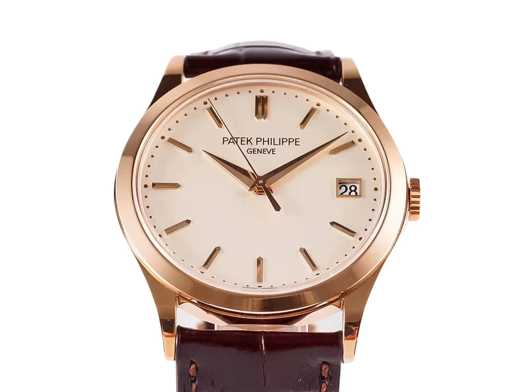 Calatrava Rose Gold with Ivory Dial (38mm)