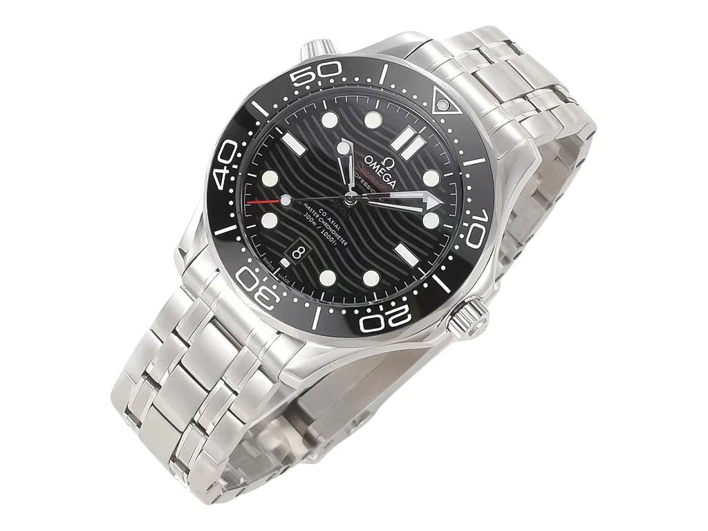 Seamaster Diver 300 Stainless Steel with Black Dial (42mm)