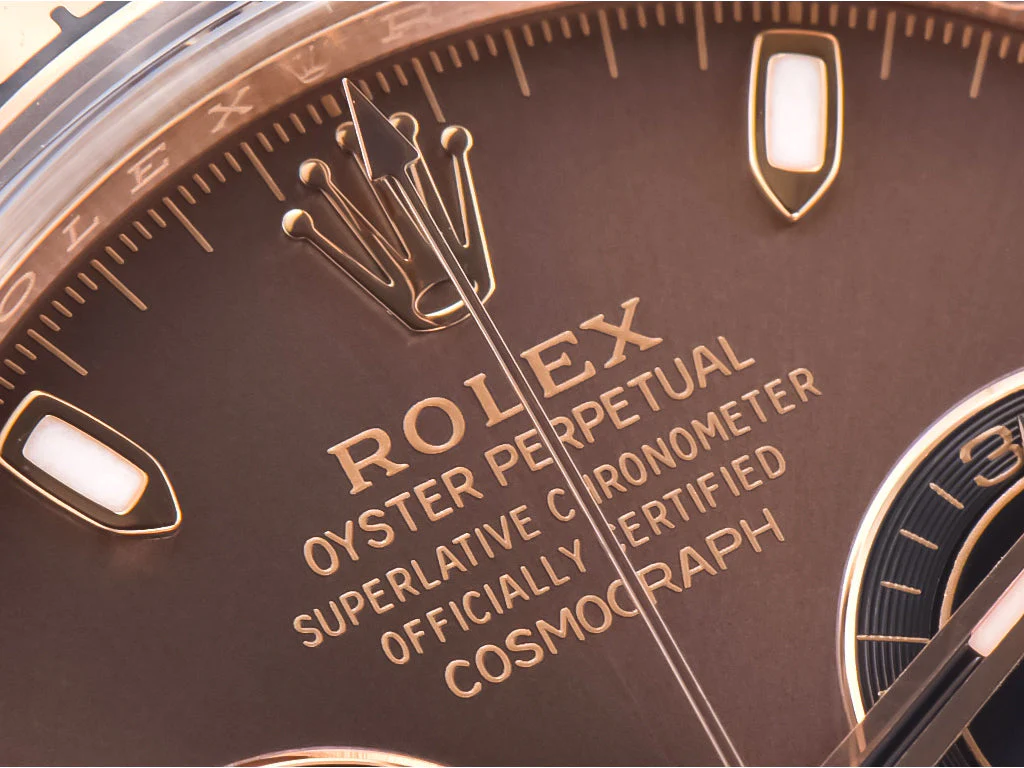 Cosmograph Daytona Rose Gold with Chocolate Dial